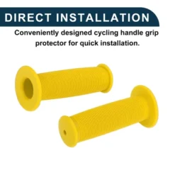 Unique Bargains Bike Handlebar Grips Covers 3.94" Yellow 1 Pair -Outdoor Sports Series GUEST eee5bed0 33b1 4805 8ee6 539d18f7764c