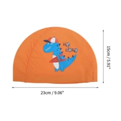 Unique Bargains Kid's Knitted PU Dinosaur Swim Cap 1 Pc -Outdoor Sports Series GUEST efedfa69 3b1e 43cf 8506 e167eacec9fc