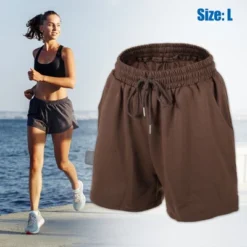 Unique Bargains Women's Flowy Running Shorts Casual High Waisted Workout Shorts 1Pcs -Outdoor Sports Series GUEST f08e8476 af7f 4767 a7bb 9a2a2716fa64