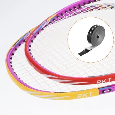 Unique Bargains PU Wear-Resistant Badminton Racket Head Protector Sticker Tape Black 16.4ft 3 Unique Bargains PU Wear-Resistant Badminton Racket Head Protector Sticker Tape Black 16.4ft - Image 3