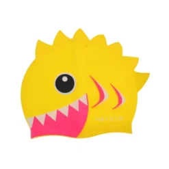 Unique Bargains Kid's Silicone Cartoon Shark Tooth Swim Cap 1 Pc -Outdoor Sports Series GUEST f1abca85 7c3d 4a10 a6d4 6abe615f17bf