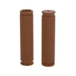Unique Bargains Bike Handlebar Grips Covers 4.92" Brown 1 Pair -Outdoor Sports Series GUEST f240df99 e2a1 4bb5 8e81 b49099ee29ca