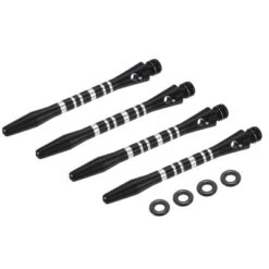 Unique Bargains Medium 2BA Thread Aluminum Dart Shafts With Rubber Rings For Steel Tip 4 Pcs -Outdoor Sports Series GUEST f2575c2f 2f9f 48d1 ba7d f27b8169a503