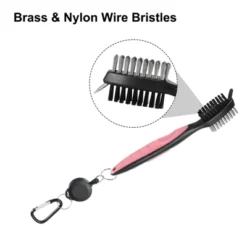 Unique Bargains Golf Tools With Cleaning Nails 2ft Retractable Lanyard Double Head Golf Club Brushes 2 Pcs -Outdoor Sports Series GUEST f3f9ef6a 4d58 4279 82b7 ef6dfccca684