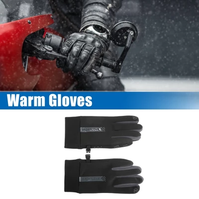 Unique Bargains Riding Warm Gloves Waterproof 4 Way Stretch Inner Gloves 1 Pair 1 Unique Bargains Riding Warm Gloves Waterproof 4 Way Stretch Inner Gloves 1 Pair