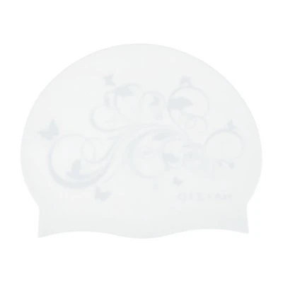 Unique Bargains Silicone Pansy Pattern Waterproof Swim Cap 1 Pc 5 Unique Bargains Silicone Pansy Pattern Waterproof Swim Cap 1 Pc - Image 5