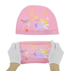 Unique Bargains Kid's Polyester Cartoon Figure Swim Cap Pink 1 Pc -Outdoor Sports Series GUEST f52264d9 a343 44f1 a159 277a7a16ea2c