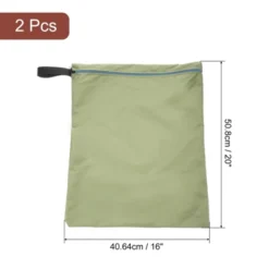 Unique Bargains Waterproof Travel Lightweight Portable Wet Dry Bags 2 Pcs