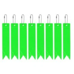 Unique Bargains Personal Reflectors Gear Safety Cycling Running Keychain 5.9 X 1.2 Inch 8 Pcs -Outdoor Sports Series GUEST f6b2a96a cc11 4f13 a14e 526e67e70818