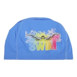 Unique Bargains Knitted PU Elastic Letter Pattern Swim Cap 1 Pc -Outdoor Sports Series GUEST f838f17a 66ac 4682 ae44 7e9a97412a5c