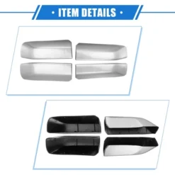 Unique Bargains Car Roof Rack Side Rails End Cover For Toyota 4Runner N280 2010-2022 Durable Plastic Silver Tone 4pcs -Outdoor Sports Series GUEST f8e8acef f9d0 4ad2 ae81 143a99fe5492