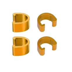 Unique Bargains Bike MTB Brake Cable Derailleur Line Case C Shape Buckle Clasps Gold Tone 5 Pcs -Outdoor Sports Series GUEST f93fc893 738a 4850 8b6a 6bac14aeb371