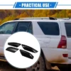 Unique Bargains Car Roof Rack Side Rails End Cover Shell Cap For Toyota 4Runner N210 2003-2009 Plastic 4pcs