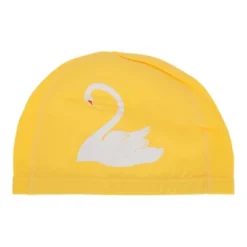 Unique Bargains Knitted PU Elastic Swans Pattern Swim Cap 1 Pc -Outdoor Sports Series GUEST fafc66f3 9322 4f18 82b3 45d43edf2e63