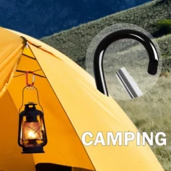 Unique Bargains Aluminum Hiking D-Ring Keychain Carabiner Hook Black 2.4" X 1.1" X 0.2" 8 Pcs -Outdoor Sports Series GUEST fb4b56f3 709b 49d1 95b4 9cc088262cf4