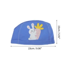 Unique Bargains Kid's Knitted PU Cartoon Carrot Rabbit Swim Cap 1 Pc -Outdoor Sports Series GUEST fb905a00 d7af 408a 9896 a6eeb379431a