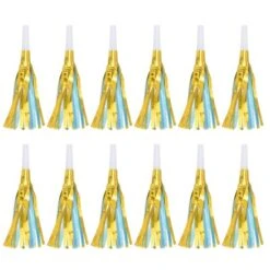 Unique Bargains Fringed Party Blower Sparkle Fringed Noise Makers 12 Pcs -Outdoor Sports Series GUEST fb9256d6 2331 434d abbe c0eae178a07b
