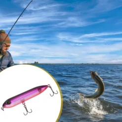 Unique Bargains Fishing Lures Catfish Rattling Line Float Lures Topwater Bass Lures Black Purple -Outdoor Sports Series GUEST fbc795c3 035c 4de5 9260 b89ed5600f20