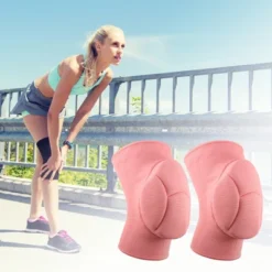 Unique Bargains Sporting Protective Knee Pad Breathable Flexible Knee Support Compression Sleeve Brace For Football Volleyball 1 Pair -Outdoor Sports Series GUEST fc686df2 6a12 4d41 9eb3 c5dc381abdc1