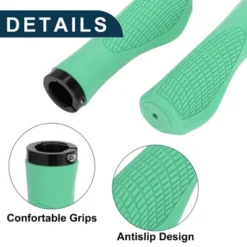 Unique Bargains Bike Handlebar Grips Covers 5.28" Green 1 Pair -Outdoor Sports Series GUEST ff6cf08b f2aa 4911 a39f d7149fcf1e18